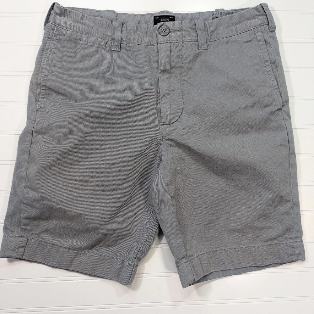 J. Crew Gray Stanton Khaki Shorts